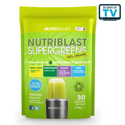 Nutribullet Nutriblast Supergreens Organic Blend